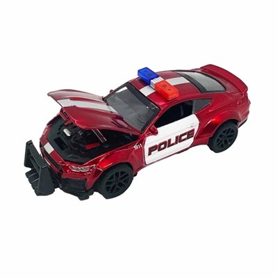 Gokidy Metal Çek Bırak Kaputu Açılabilen Polis Arabaları