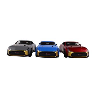 Kızılkaya 1:24 Nissan Gtr-R50 Işıklı ve Sesli Metal Araba