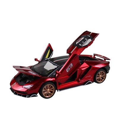 Kızılkaya 1:24 Lamborghini Işıklı ve Sesli Metal Araba