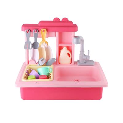 Lets Be Child Pilli İnteraktif Lavabo Seti Pembe