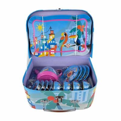 Limon Metal Mutfak Set Saklama Kutusu