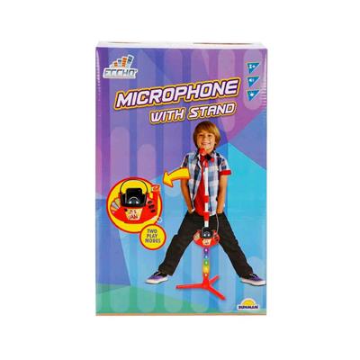Sunman Ayaklı Işıklı Mikrofon Kırmızı