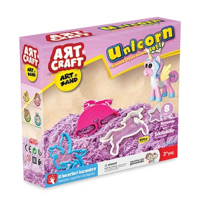 Dede 500 Gr Artsand Unicorn Kum Seti