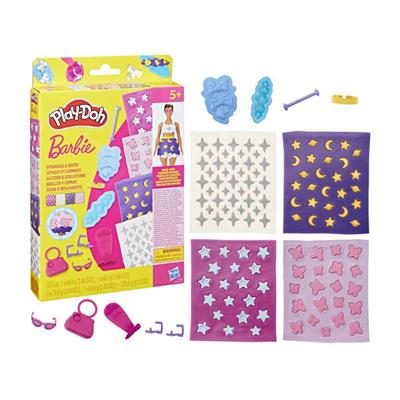 Play Doh Barbie Parıltılar ve Mücevherler