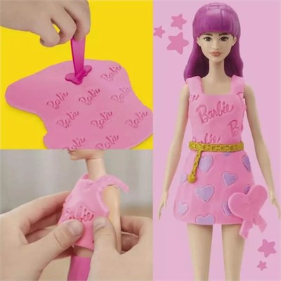 Play Doh Barbie Kalpler ve Saçlar