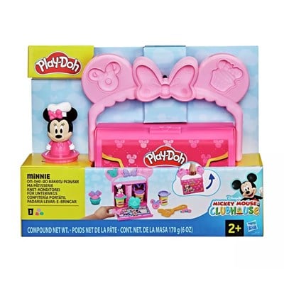 Play Doh Disney Junior Minnie Mouse On The Go Bakery Oyun Hamuru Seti