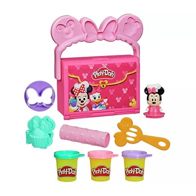 Play Doh Disney Junior Minnie Mouse On The Go Bakery Oyun Hamuru Seti