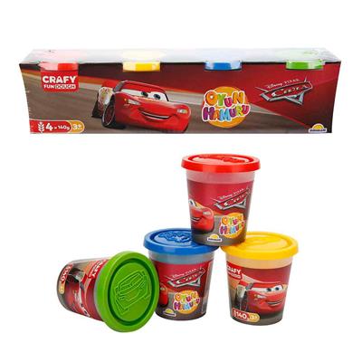 Sunman Crafy Cars 4lü Oyun Hamuru 560 g