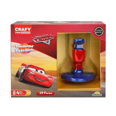 Sunman Crafy Cars Dondurma Fabrikası Oyun Hamuru Seti 29 Parça