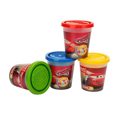 Sunman Crafy Cars 4lü Oyun Hamuru 560 g