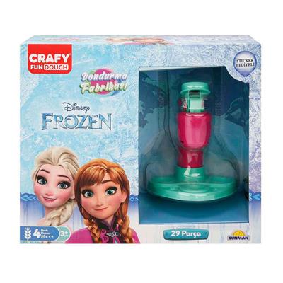 Sunman Crafy Frozen Dondurma Fabrikası Oyun Hamuru Seti 200 g 29 Parça