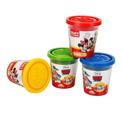 Sunman Crafy Mickey Mouse 4lü Oyun Hamuru 560 g
