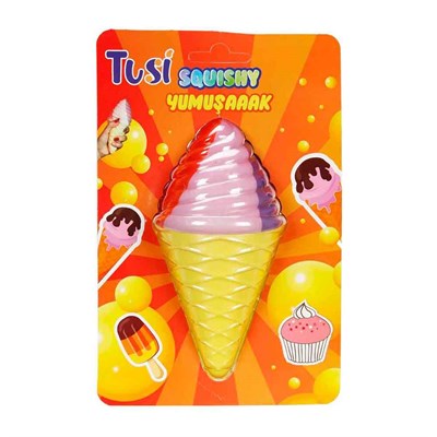 Tusi Squishy Helezon Dondurma Köpük Oyuncak