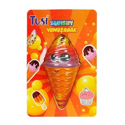 Tusi Squishy Helezon Dondurma Köpük Oyuncak