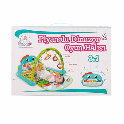 Birlik Babycim Pianolu Dinazor Oyun Halısı