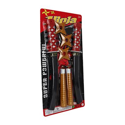 Birlik Çift Kılıç Mınçıkalı Ninja Seti