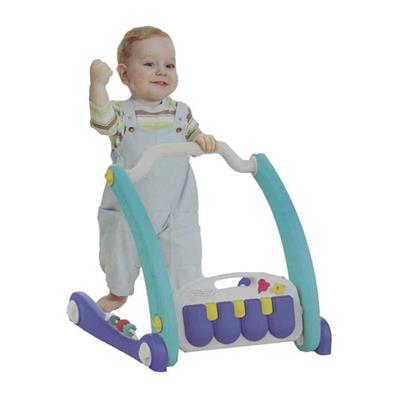 Birlik Oyuncak 2si 1 Arada Aktivite Halısı ve İlk Adım Arabası Mavi