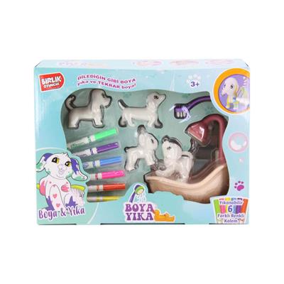 Birlik Oyuncak Yıkanabilir Grafiti Hayvancıklar