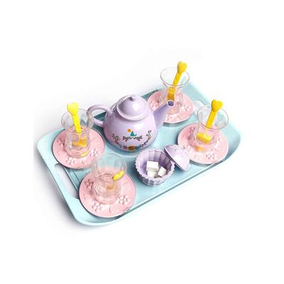 İnce Belli Çay Vakti Tepsili Oyun Seti