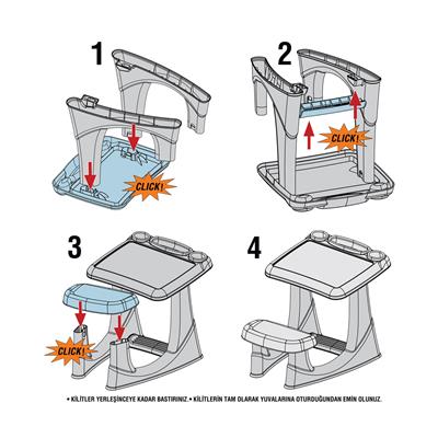 Dede Frozen Çalışma Masası