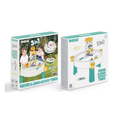 Dolu Oyuncak Su ve Kum Aktivite Masası