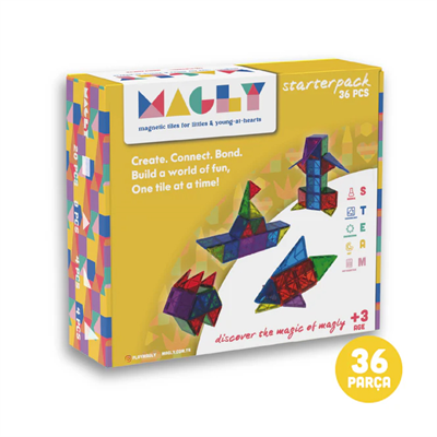 Magly Manyetik Blok 36 Parça