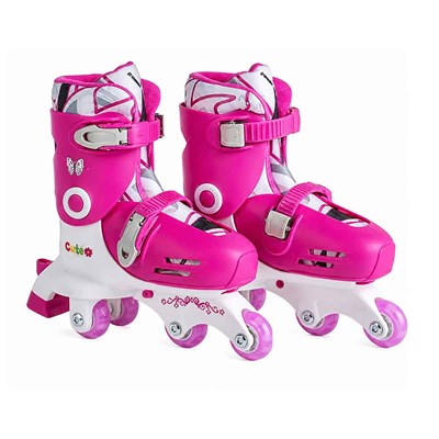Gokidy Işıklı 2in1 Twisty Paten Pembe 29-32