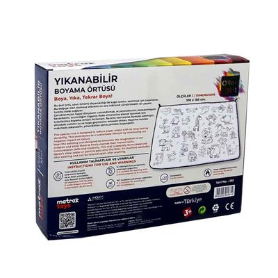 Matrax Yıkanabilir Boyama Halısı