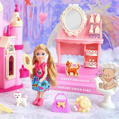Mega Sparkle Bella Princess Eğlenceli Kale Seti