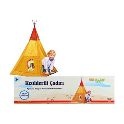 Suman Kızılderili Çadır 100X100X135 cm