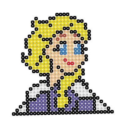 Sunman 3in1 Disney Frozen Pixel Pixel Boncuk Aktivite ve Oyuncak Seti