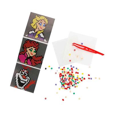 Sunman 3in1 Disney Frozen Pixel Pixel Boncuk Aktivite ve Oyuncak Seti