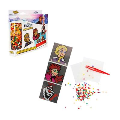 Sunman 3in1 Disney Frozen Pixel Pixel Boncuk Aktivite ve Oyuncak Seti