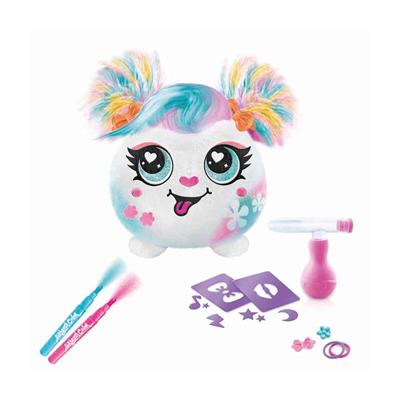 Sunman Airbrush Plush Saçlı Peluş Hobi Seti Mini