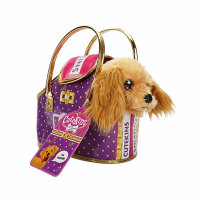 Sunman Cutekins Taşıma Çantalı Peluş Köpek