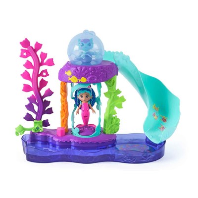 Sunman Gabbys Dollhouse MerCatin Renkli Kedi Akvaryumu Oyun Seti