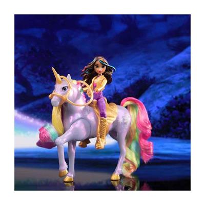 Sunman Işıklı Unicorn Academy Sophia ve Sihirli Wildstar Figür Seti