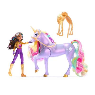 Sunman Işıklı Unicorn Academy Sophia ve Sihirli Wildstar Figür Seti