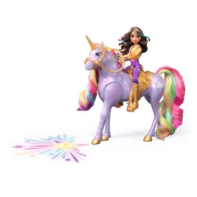 Sunman Işıklı Unicorn Academy Sophia ve Sihirli Wildstar Figür Seti