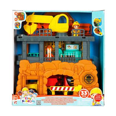 Sunman Sesli ve Işıklı Tiny Kiddom İnşaat Sahası Oyun Seti 33 Parça