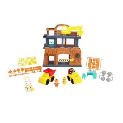 Sunman Sesli ve Işıklı Tiny Kiddom İnşaat Sahası Oyun Seti 33 Parça