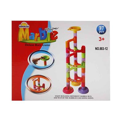Sunman Süper Oyun Marble Deluxe Race Games 37 Parça