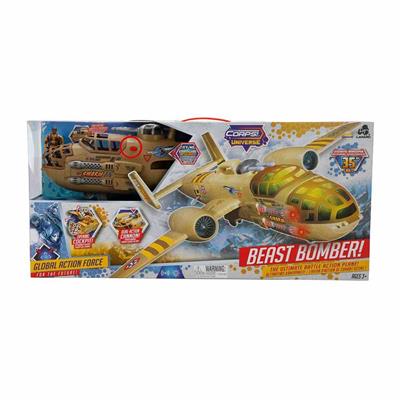 Sunman The Corps Universe Beast Bomber Sesli ve Işıklı Askeri Uçak