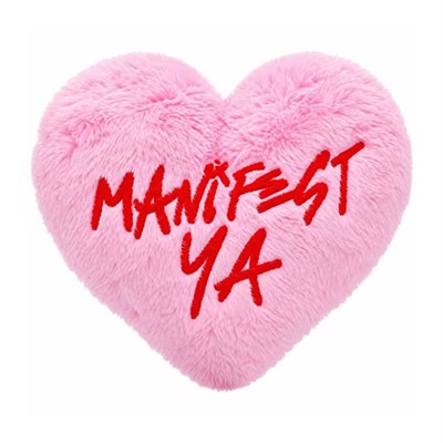 Mega Manifest Kalp Yastık 40 Cm