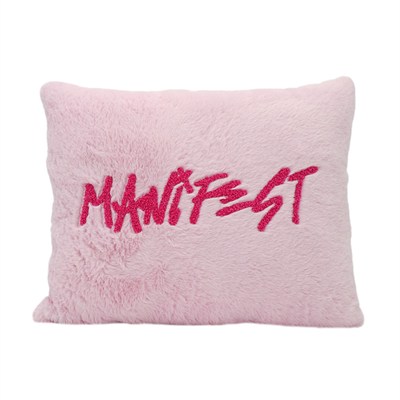 Mega Manifest Pembe Yastık 35x45 cm