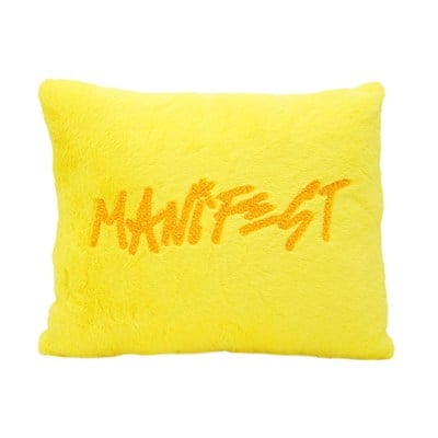 Mega Manifest Sarı Yastık 35x45 cm
