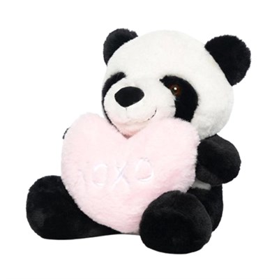 Kalpli Panda Peluş 60 Cm