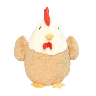 Pufu Peluş Tavuk 40 Cm