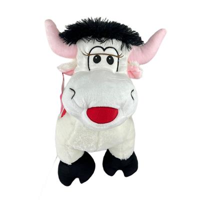 Selay Peluş Süt İneği 50 Cm Beyaz