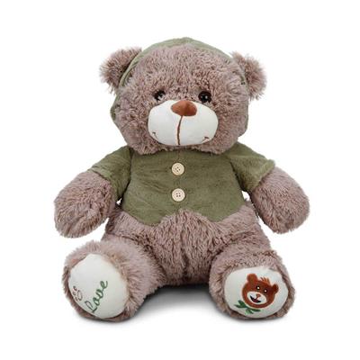 Puffy Friends T-Shirtlü Sevimli Peluş Ayı 43 cm